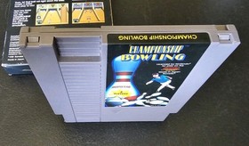Nintendo NES Championship Bowling Video Game Complete in Box CIB Tested