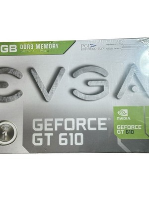 EVGA NVIDIA GT 610 1GB GPU PCI-Express x16 Desktop Graphics Card