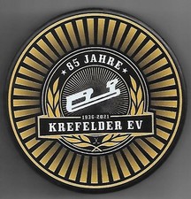 Eishockey Puck 85 JAHRE KEV  KREFELD PINGUINE        DEL NHL