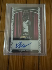 DARRYON WILLIAMS 2026 LEAF PAY DIRT FOOTBALL BASE AUTOGRAPH 3/30 AUTO