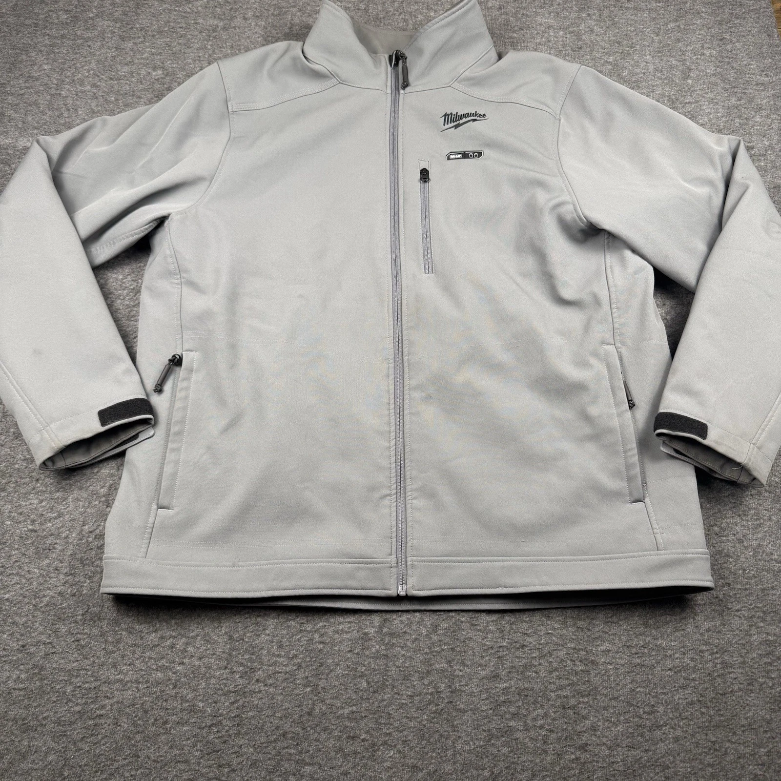 Milwaukee M12 Heated Jacket Mens 2XL Toughshell Gray No Battery No Charger