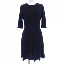 Chanel Women's Dress Size 34 Black Used Elegant Vintage