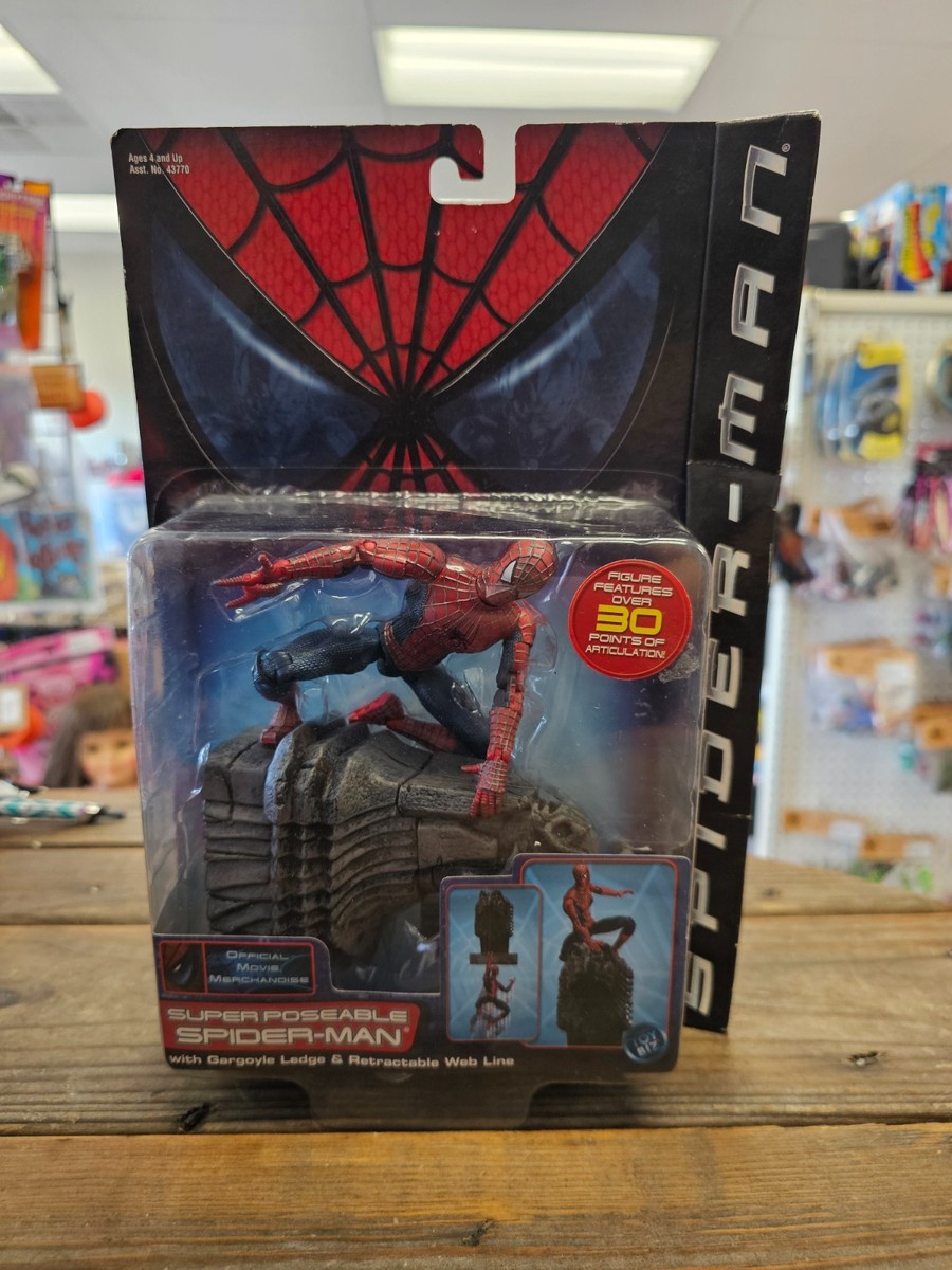 アンティーク、TOYBIZ社製、8インチSPIDERMAN Vintage 1998 Electronic Talking Spider-Man 1998 Toy Biz 8