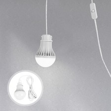 2Pcs USB Light Bulb Portable Illumination for Camping and Night Market