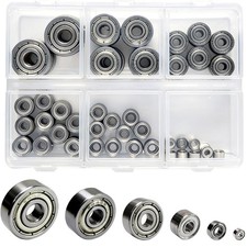 60 PCS Assorted Deep Groove Ball Bearing Kit 625ZZ 624ZZ 623ZZ 693ZZ 683ZZ