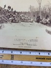 Antique Photo Weeds Landing Antigo Wisconsin Logger cabinet card logging 8x10 — photo 3