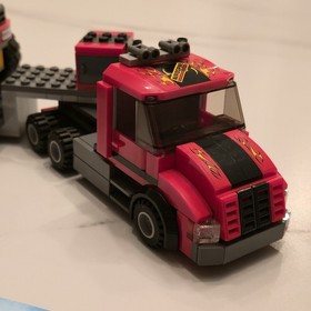 LEGO City Monster Truck Transporter 60027 - Almost Complete, See Description 