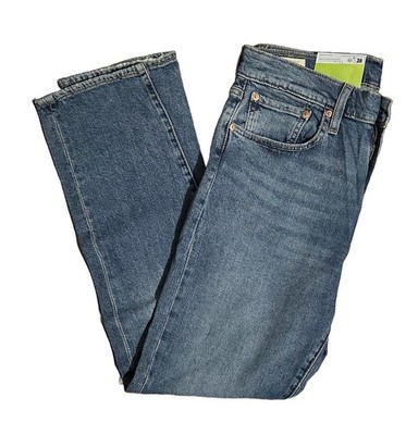 Original LEVIS Herren 502 Regular Taper BLAU Stretch Jeans