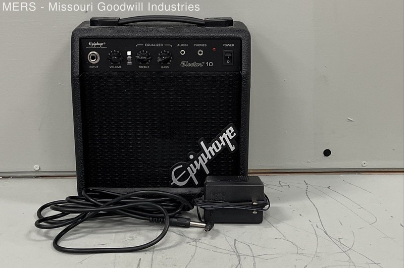 Epiphone Electar 10 Electric Guitar Combo Amplifier 10W Black with Power Supply