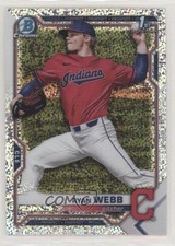 2021 Bowman Draft Chrome Sparkle Refractor Ryan Webb #BDC-57 2a9