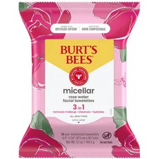 Micellar Makeup Removing Towelettes 30 Count By Burts Bees