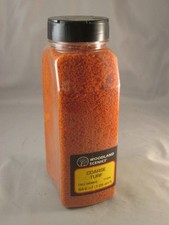 Woodland Scenics T1354 COARSE TURF FALL ORANGE Shaker Bottle good condition