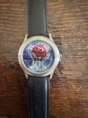 Mars Watch Official Candy New Millenium Limited 1998 Silver Black Red M&Ms New