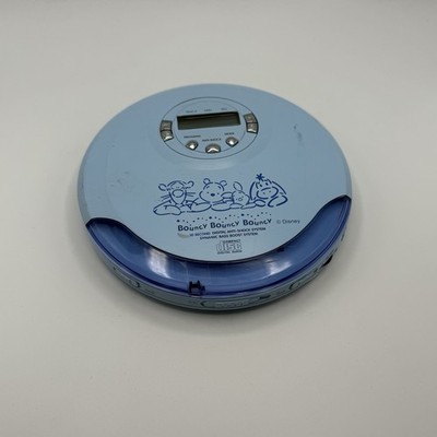 Disney RARE Winnie the Pooh Bouncy Bouncy Bouncy Model 5991 CD Player Working