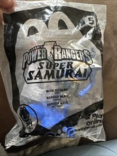 2012 SABAN  S POWER RANGERS SUPER SAMURAI BLUE RANGER 5 MCDONALDS NIP MD69 