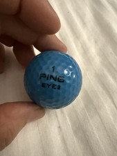 KARSTEN PING GOLF BALL WHITE / Blue PING EYE 2