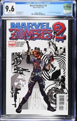 MARVEL ZOMBIES 2 #4 (2008) CGC 9.6 Nick Fury, Agent of S.H.I.E.L.D. #4 Homage