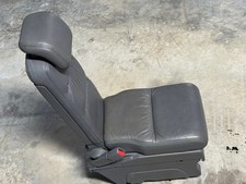 2005-2010 Honda Odyssey 2nd Row Middle Center Jump Seat Dark Gray Leather Oem