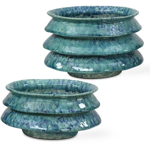 Uttermost 18147 ZigZag 10 X 6.5 inch Bowls, Set of 2 - Picture 3 of 6
