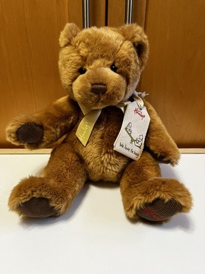 HAMLEY'S ''WE LOVE TO HUG'' SITZENDER TEDDYBÄR 11 ZOLL MIT ETIKETTEN