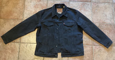 Levi Strauss Levis Premium Jeans Jacke Herren Gr. XL schwarz stretch