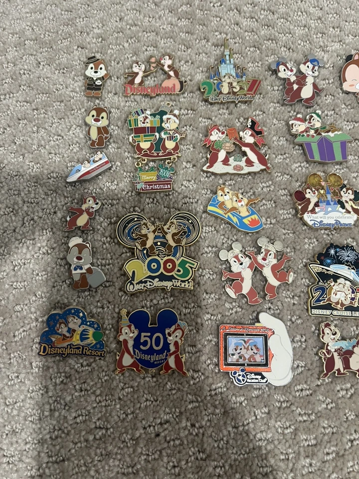 33 Disney Chip And Dale Pins - Image 4 of 4