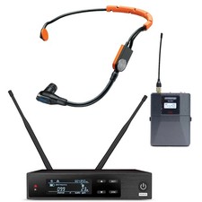 QLXD4-SM35 Wireless Vocal Microphone System with SM35 Cardioid HeadMic Headset