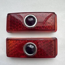 Vintage Stimsonite Duolamp A11 1940s Ford Glass Tail Light Lens Lamp