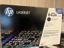 HP LaserJet 643A Black Print Cartridge Q5950A . NEW SEALED BOX