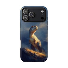 For iPhone / Galaxy / Pixel   Lone Tyrannosaurus Rex Dinosaur Phone Case