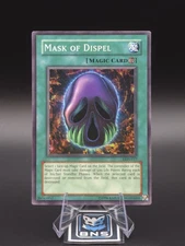 Mask of Dispel LON-017 - LP Unlimited - Super Rare Vintage Yugioh Card TCG