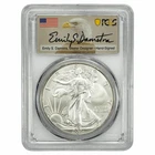2021(S) Ty.2 American Silver Eagle $1 Emily Damstra Signature PCGS MS 70