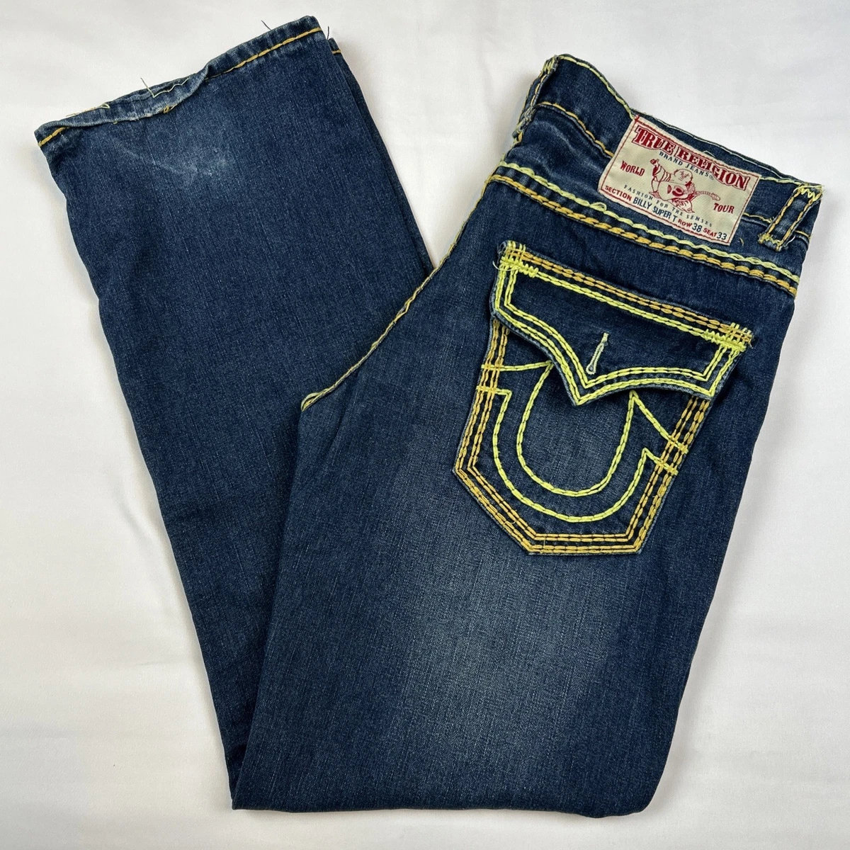 True Religion Yellow Clothing for Men for sale | eBay