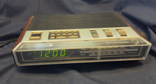 Vintage GE Grad-U-Wake Alarm Clock Radio 7-4800A - Tested