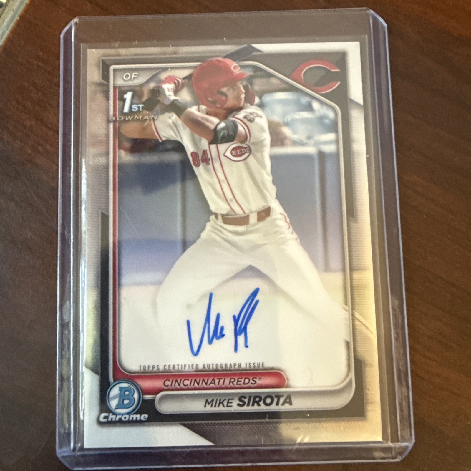 2024 Bowman Draft - Chrome Prospect Autographs Mike Sirota #CPA-MS (AU, RC)