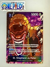 One Piece Card Game🏴‍☠️OP13-080 St. Shepherd Ju Peter R "Parallel" NM FOIL ENG
