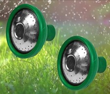2 x Universal Garden Watering Can Rose Head Push On Flexible Fine Rose Sprinkler