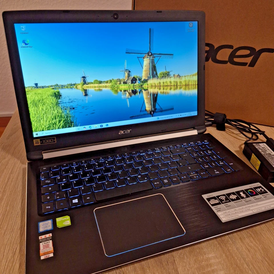 Acer Aspire 5  15,6 Zoll Full-HD IPS matt Multimedia Notebook Intel I5 Laptop - Bild 2 von 4