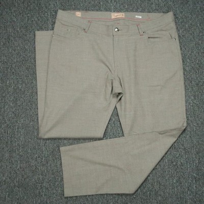 Marco Pescarolo Pants Men 56 Brown 5 Pocket Nerano M18 Cashmere Trouser 40x30