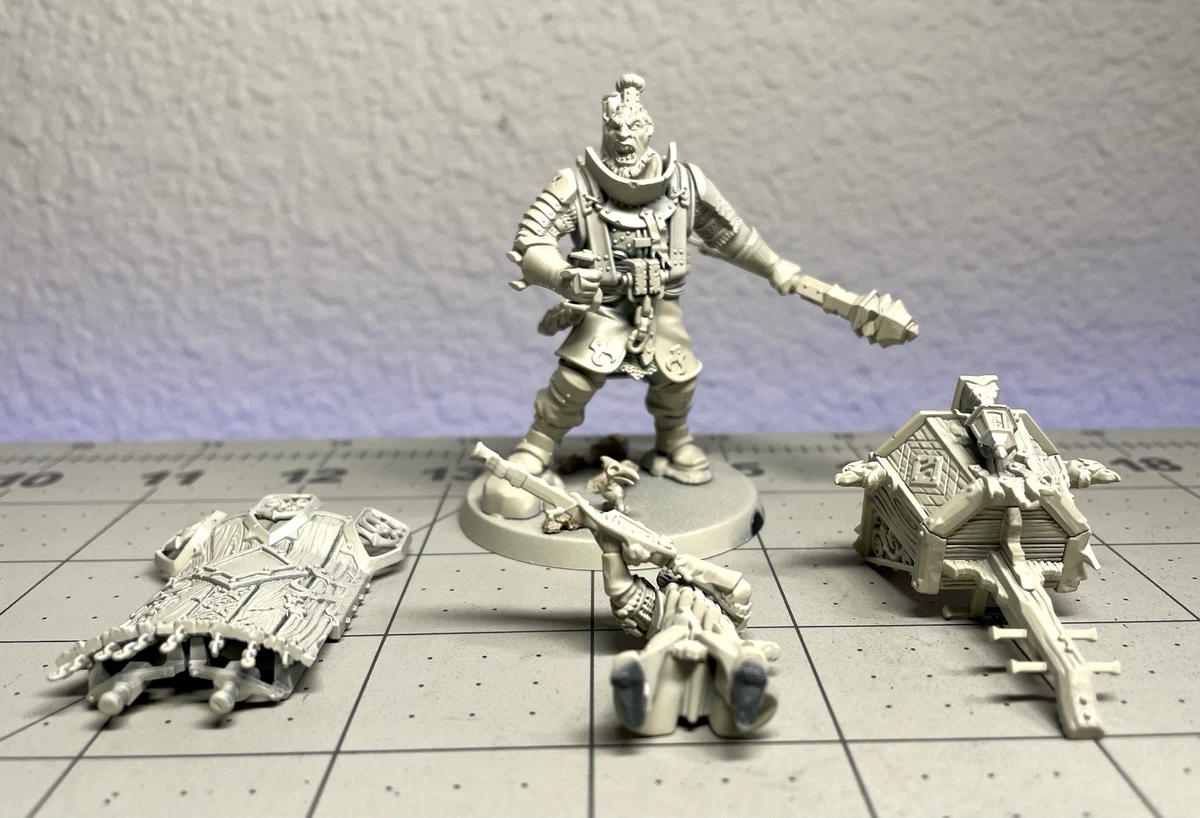 Warhammer AOS Empire Bitz Freeguild Heads Militia Soldiers Mordheim