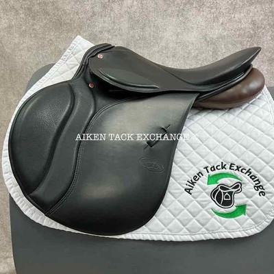 Courbette Lemetex Aristokrat Jump Saddle, 17'' Seat (Read Description)