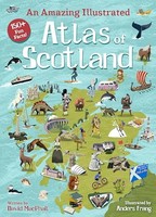 David Macphail - An Amazing Illustrated Atlas Of Scotland - Hardback - G245Z