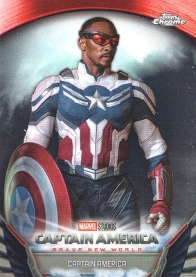2025 Topps Chrome Marvel Studios Card Captain America Brave New World: Pick List