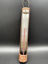Brannan Antique Copper Thermometer  Candy? Industrial?  Nautical? Rare! England