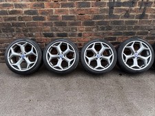2011-2018 MK3 FORD FOCUS ST 18"  ALLOY WHEELS AND TYRES GENUINE  225/45/18 W402