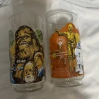 1977 Vintage Star Wars Burger King/Coca-Cola Glasses - Set Of 2 H1