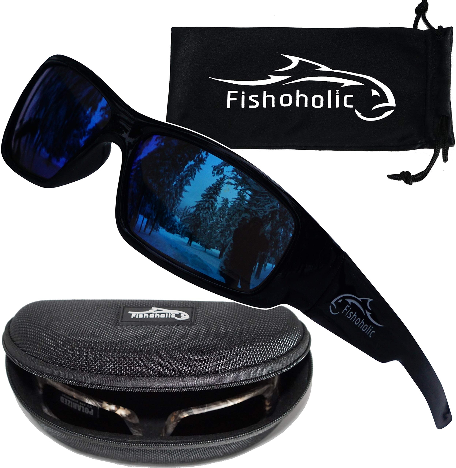 Polarized Fishing Sunglasses UV400 (14 Options) Fishing Gift with Hard Case &...