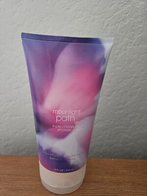 Bath and Body Works Moonlight Path Triple Moisture Shower Cream 8 fl oz HTF