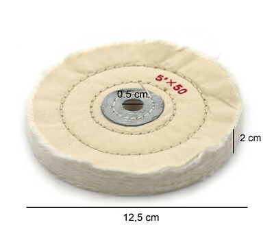 Ruota In Feltro Conica Per Lucidatura Di Metalli Pietra Vetro Plastica - Foto 2