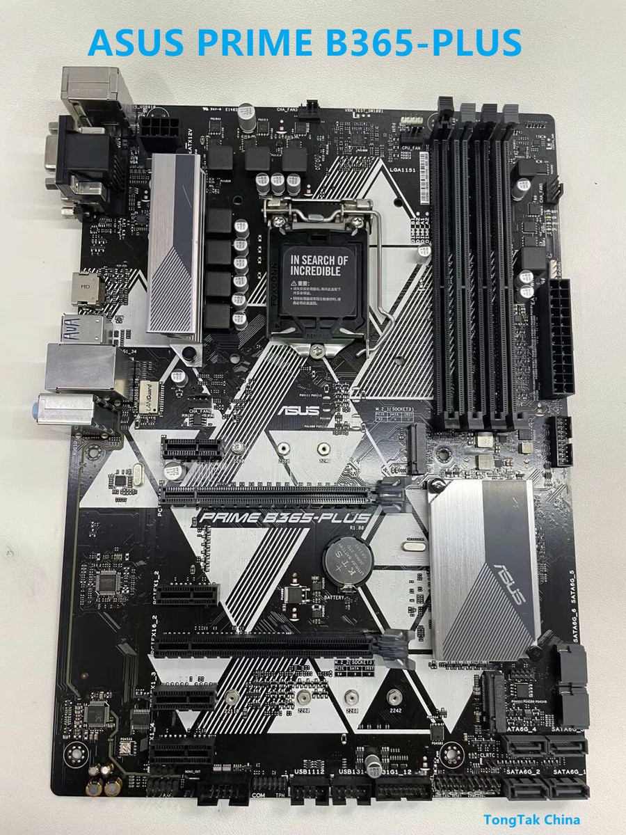 ASUS Desktop Motherboard PRIME B365-PLUS 9 For Gaming Generation